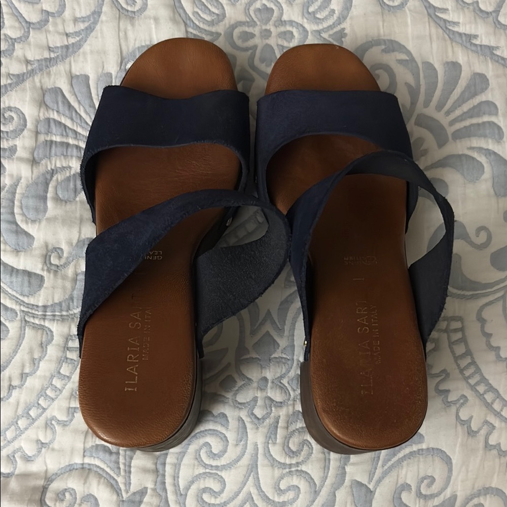 Women's Navy Sandals